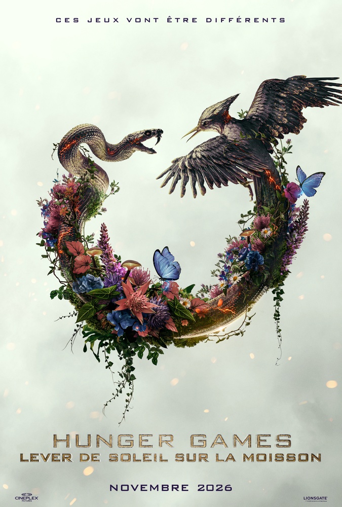 Affiche en français de Hunger Games : Lever de soleil sur la moisson