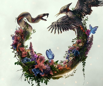 Affiche en français de Hunger Games : Lever de soleil sur la moisson