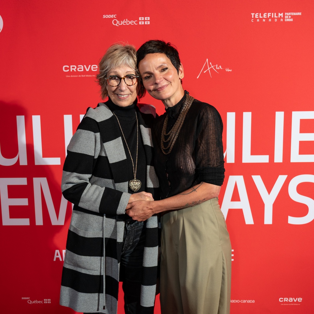 Tapis rouge du film Pauline Julien, femme pays