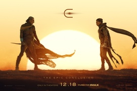 Affiche en anglais du film Dune: Part Three Affiche en anglais du film Dune: Part Three