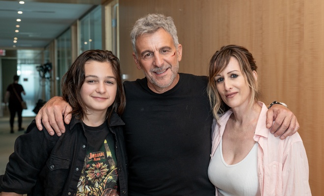 Image de l'article Un changement de look pour le fils d'Anik Jean et Patrick Huard