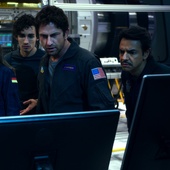 Une scène du film <em>Geostorm</em>