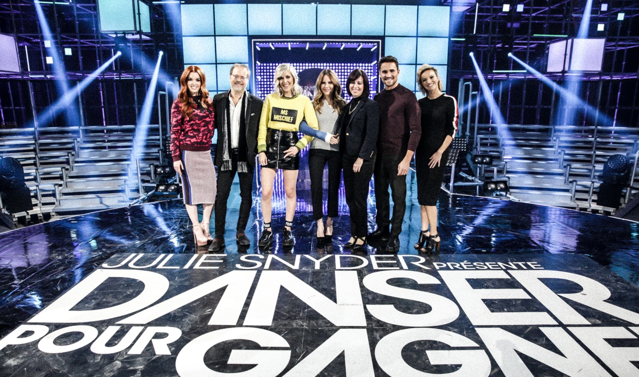 Découvrez le plateau de Danser pour gagner avec Julie Snyder