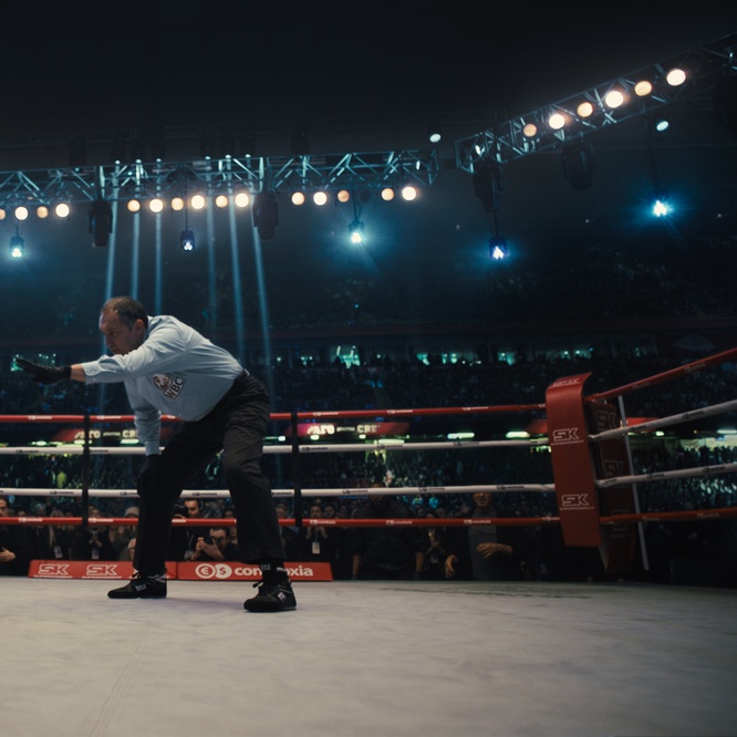 Une scène du film <em>Creed II</em>