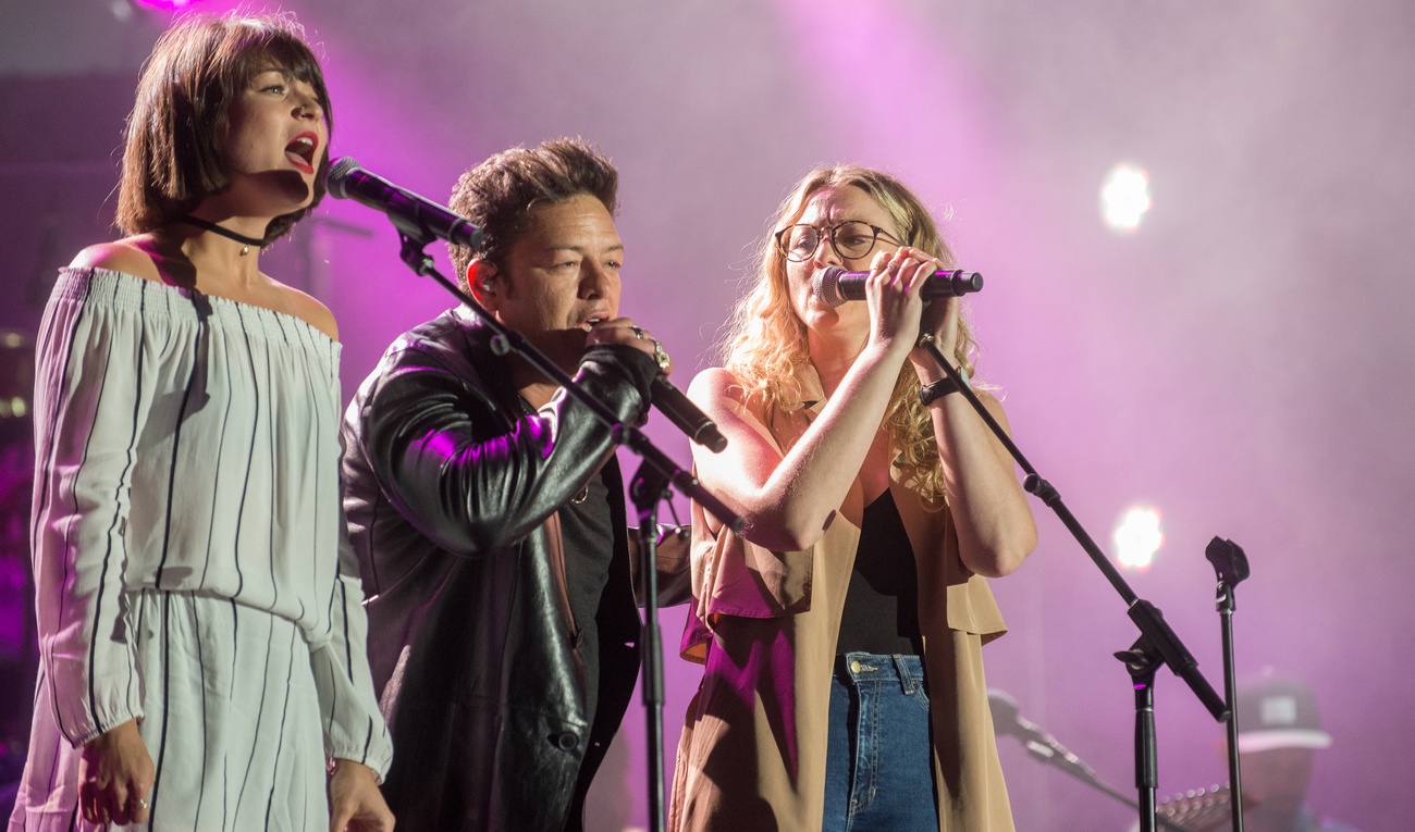 Le spectacle de la Fête nationale à Montréal en photos