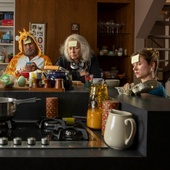 Une scène du film <em>Le sens de la famille</em>