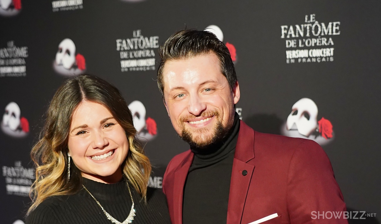 Première du spectacle Le fantôme de l'opéra à Montréal