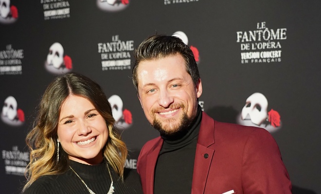 Première du spectacle Le fantôme de l'opéra à Montréal