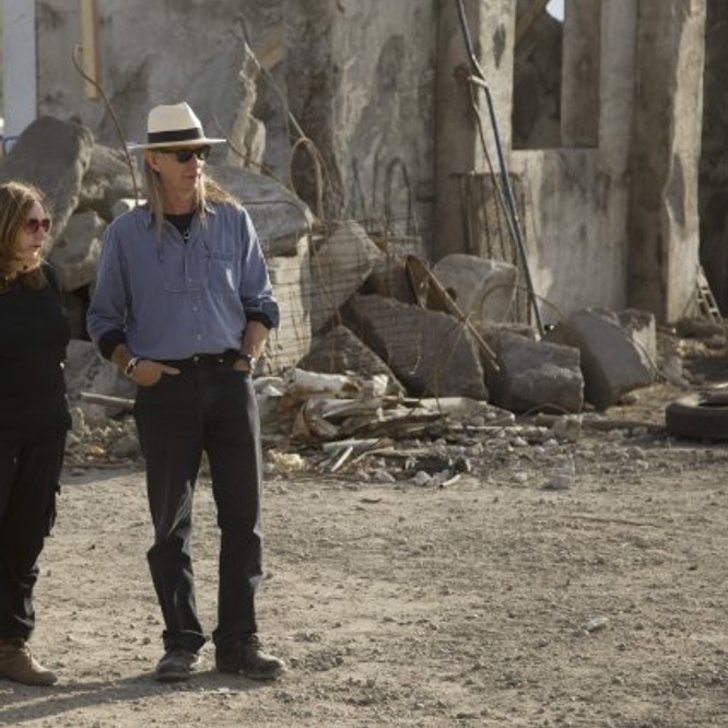 Sur le plateau du film <em>The Lucky One</em>