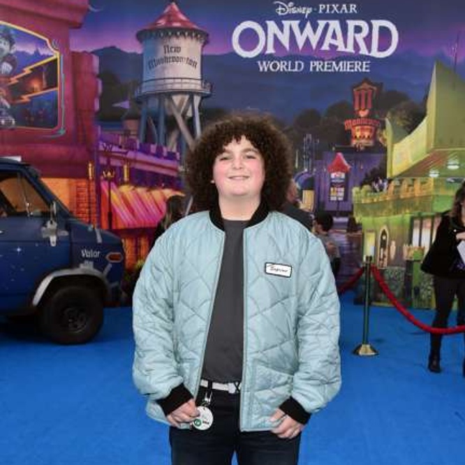 Sur le tapis rouge de la première mondiale de Onward