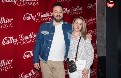 Tapis rouge de la première de Cathy Gauthier