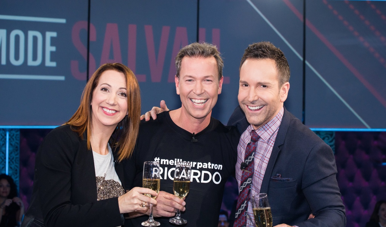 Ricardo est le #meilleurpatron du Québec, Éric Salvail s'incline