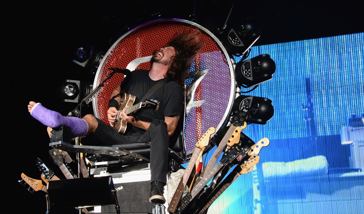 Le trône de Dave Grohl sur les Plaines samedi le 11 juillet prochain