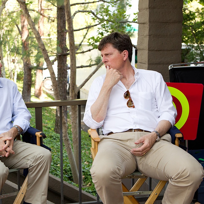 Sur le plateau du film <em>The Guilt Trip</em>