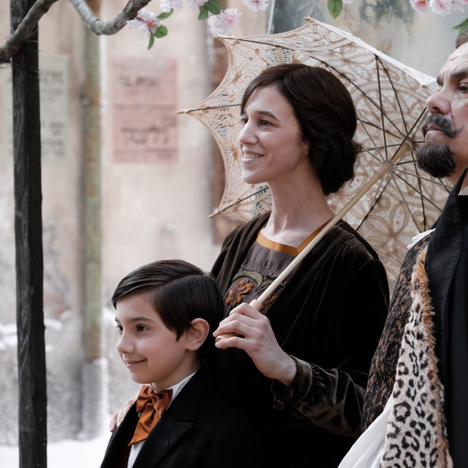 Une scène du film <em>La promesse de l'aube</em>