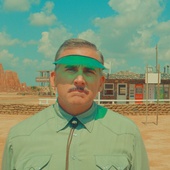 Une scène du film <em>Asteroid City</em>