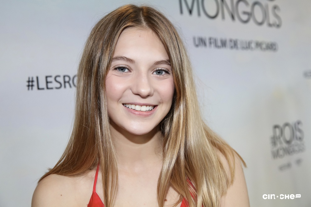 Sur le tapis rouge du film Les rois mongols