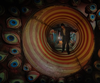 Une scène du film Nightmare Alley
