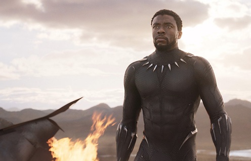 Une scène du film Black Panther