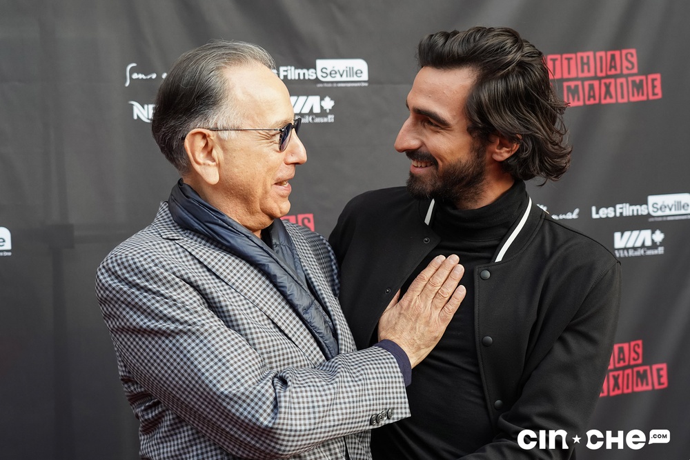 Sur le tapis rouge du film Matthias et Maxime
