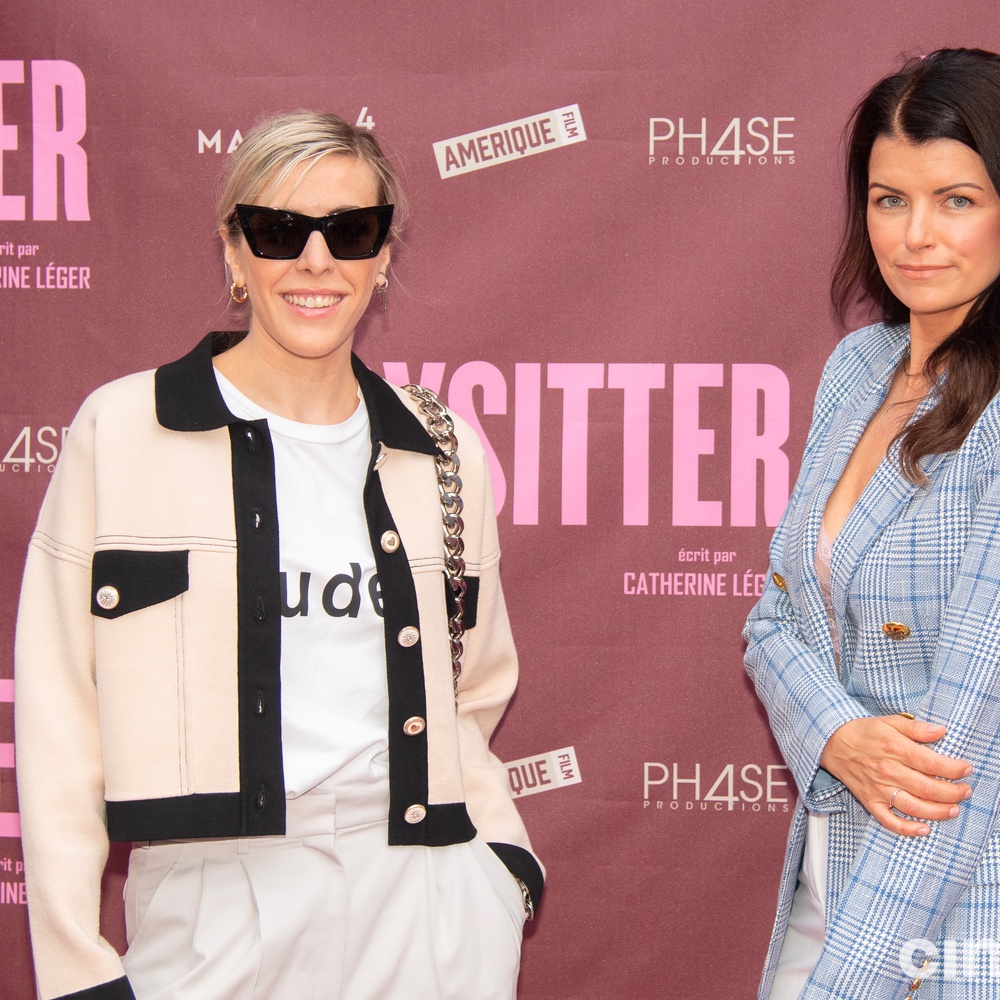 Sur le tapis rouge du film Babysitter