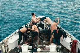 Une scène du film Chevalier