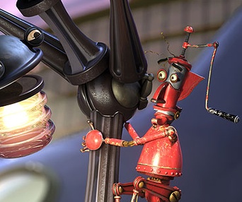 Scène du film Robots