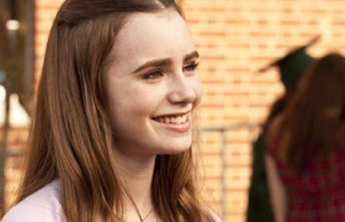 Lily Collins dans le film The Blind Side
