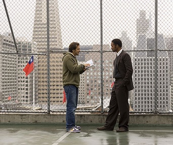 Scène du film La poursuite du bonheur