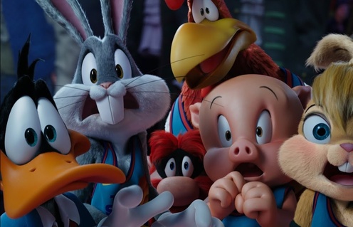 Une scène du film Space Jam: A New Legacy
