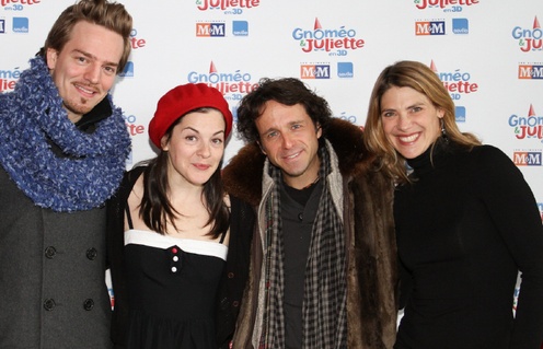 Sur le tapis rouge de Gnomeo et Juliette