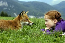 Scène du film Le renard et l'enfant