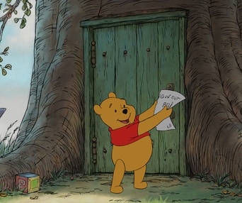 Une scène du film Winnie the Pooh
