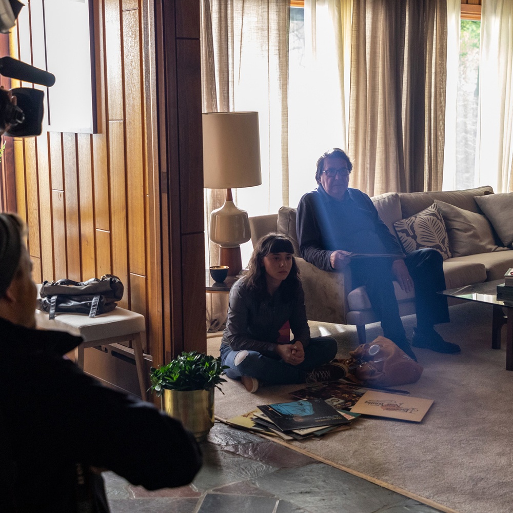 Sur le plateau du film Tu te souviendras de moi