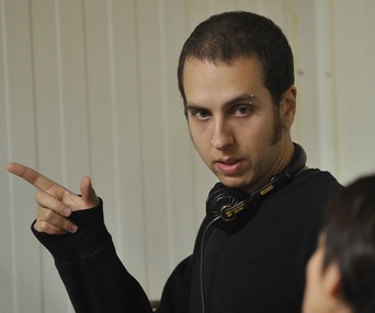 Sur le plateau du film Antiviral
