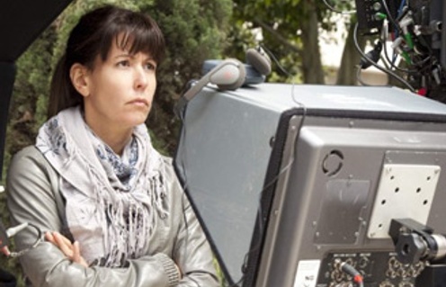 Patty Jenkins sur le plateau de Five.