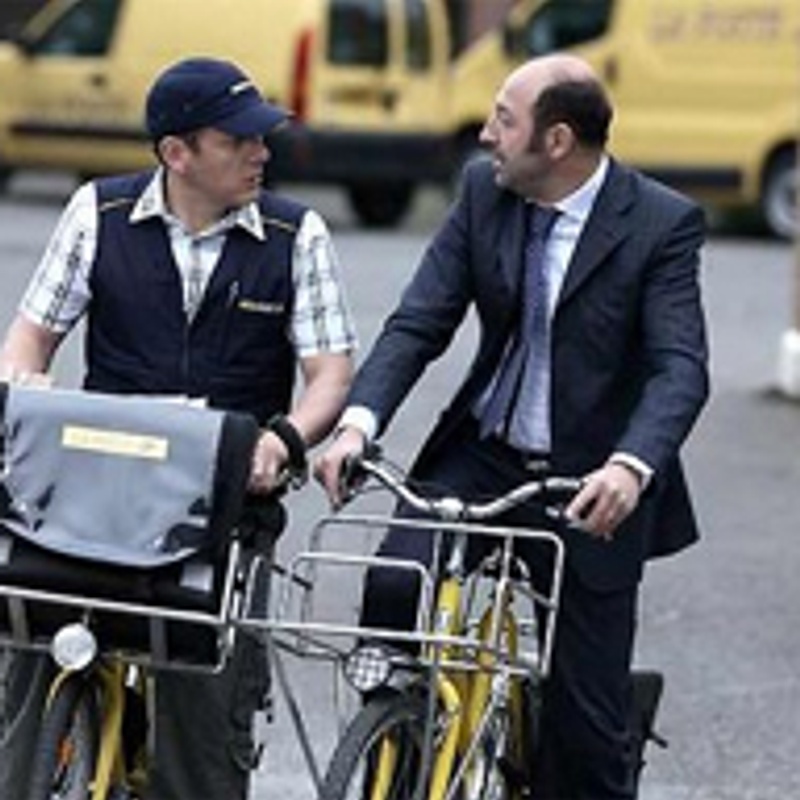 Dany Boon et Kad Merad dans Bienvenue chez les Ch'tis