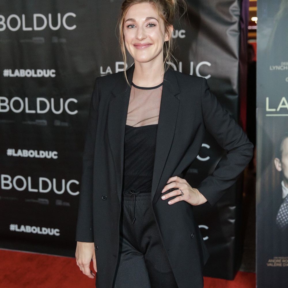 Sur le tapis rouge du film Le Bolduc