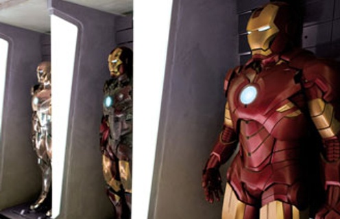 Une scène du film Iron Man 2