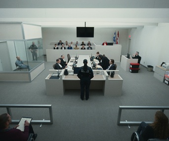 Une scène du film Les chambres rouges