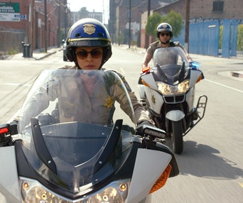 Une scène du film Chips
