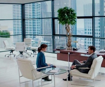 Une scène du film Fifty Shades of Grey