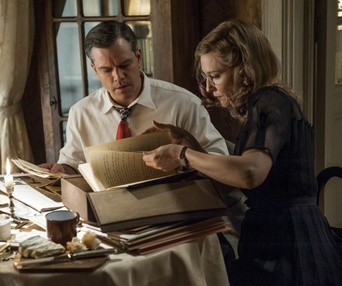 Une scène du film The Monuments Men