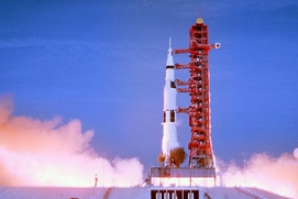 Une scène du film Apollo 11