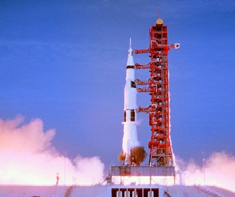 Une scène du film Apollo 11