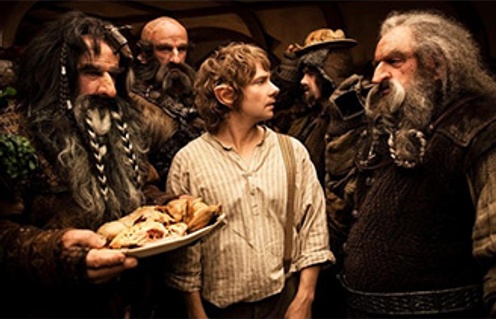 Une scène du film The Hobbit: An Unexpected Journey