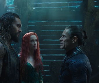 Une scène du film Aquaman