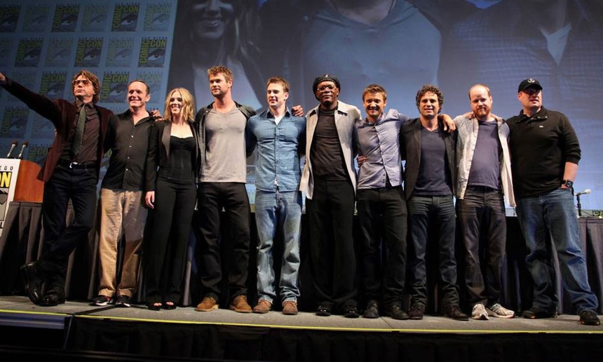 La distribution du film The Avengers dévoilée lors du Comic-Con