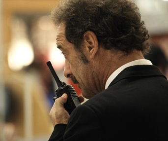 Une scène du film La loi du marché