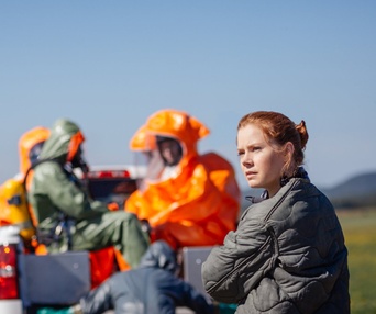 Une scène du film Arrival